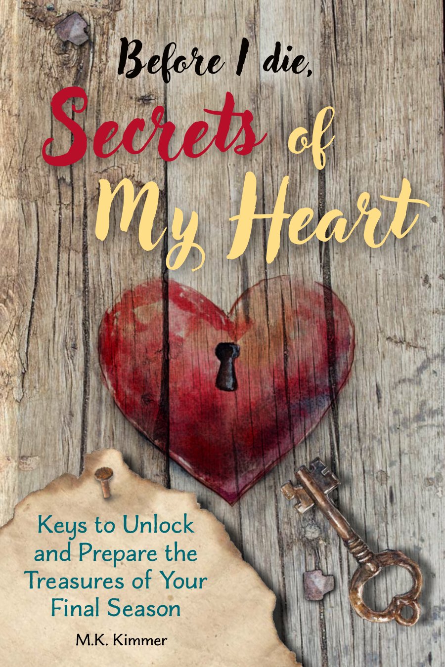 Cover of Before I Die, Secrets of My Heart by M.K. Kimmer