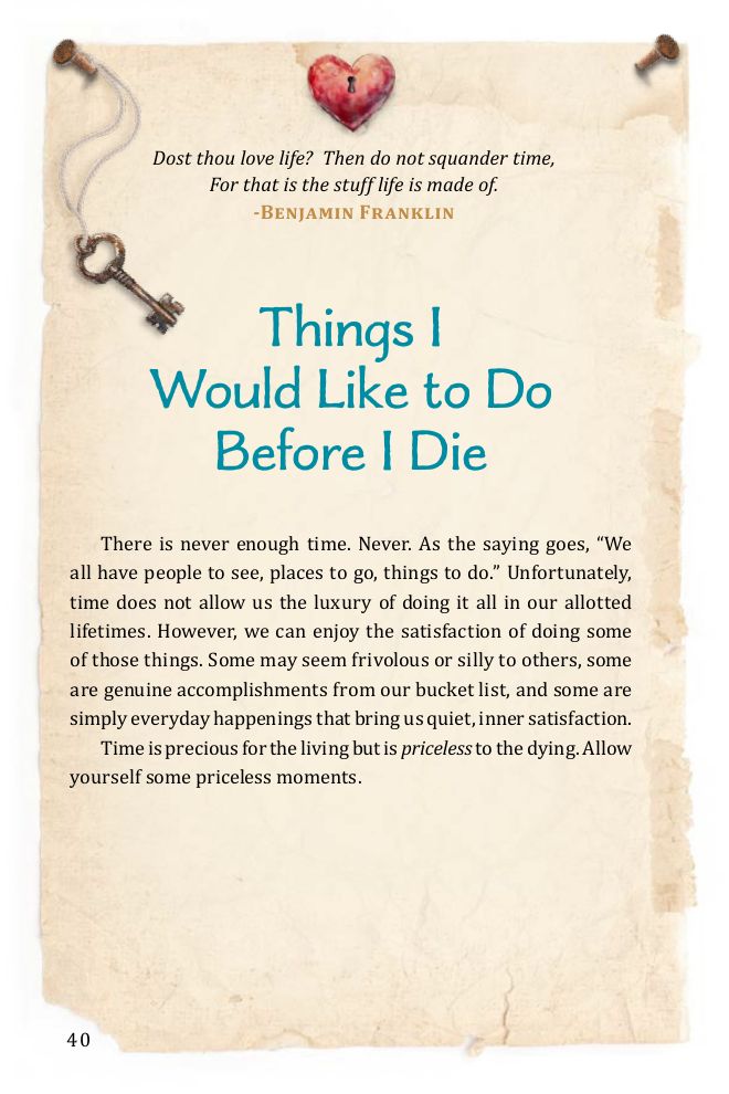 Sample page from the Unlock section